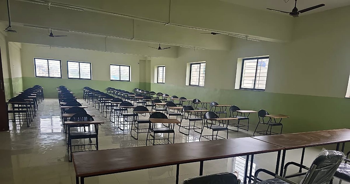 Seminar hall at KNPIEMS Chakan
